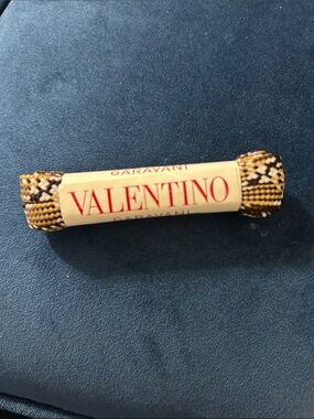 Valentino Braided Rope laces in Yellow, Black & White